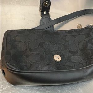 Coach handle mini purse